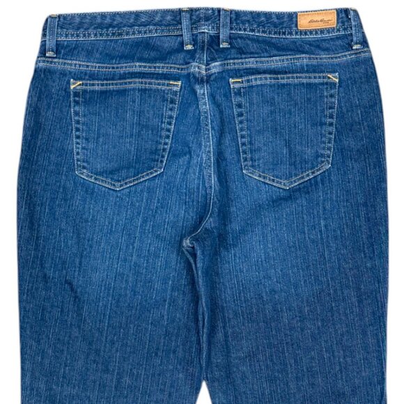 EUC Women's EDDIE BAUER Jeans Bootcut | Size 14 Long - Picture 5 of 11